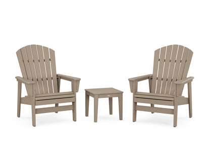 3-Piece Nautical Grand Upright Adirondack Set
