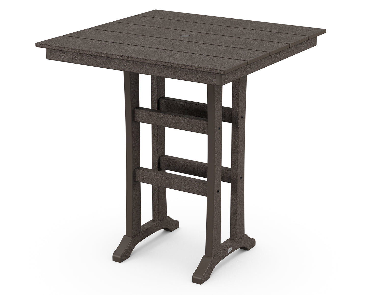Farmhouse Trestle 37" Bar Table