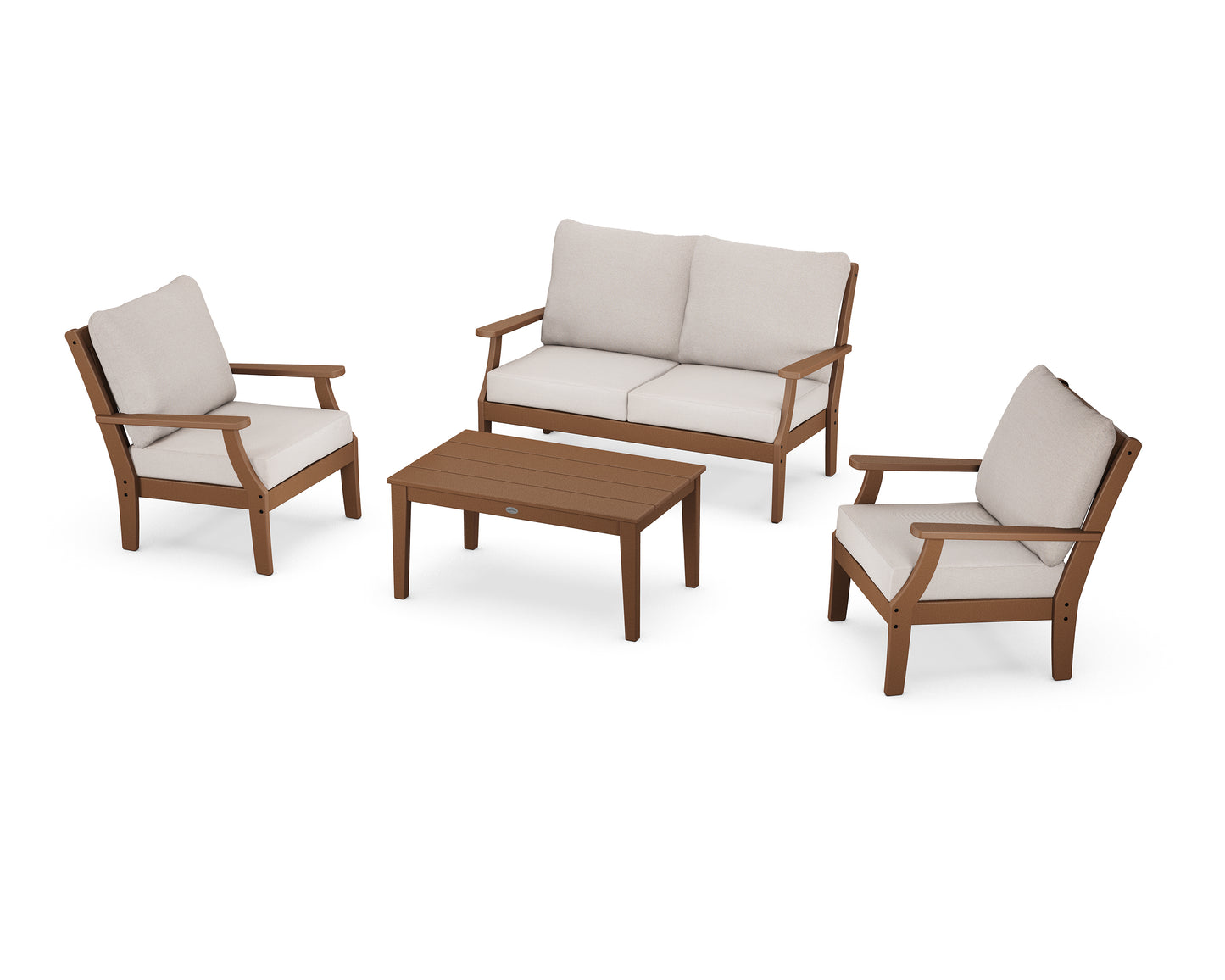 Braxton 4-Piece Deep Seating Chair Set