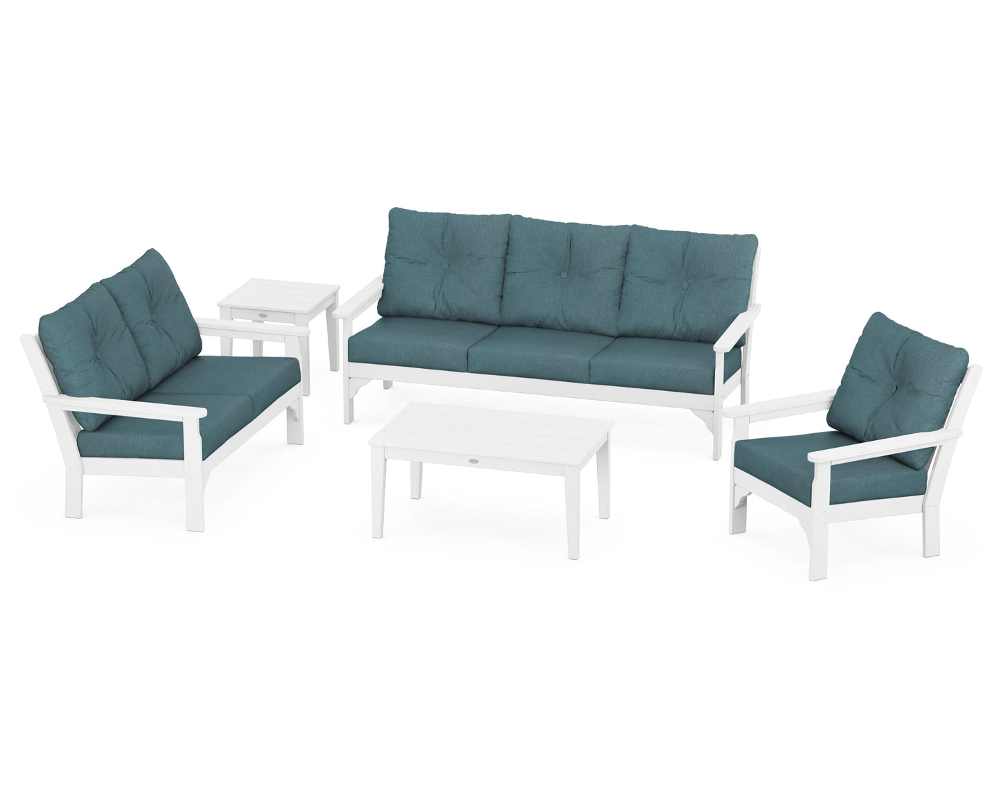 Vineyard 5 Piece Deep Seating Set
