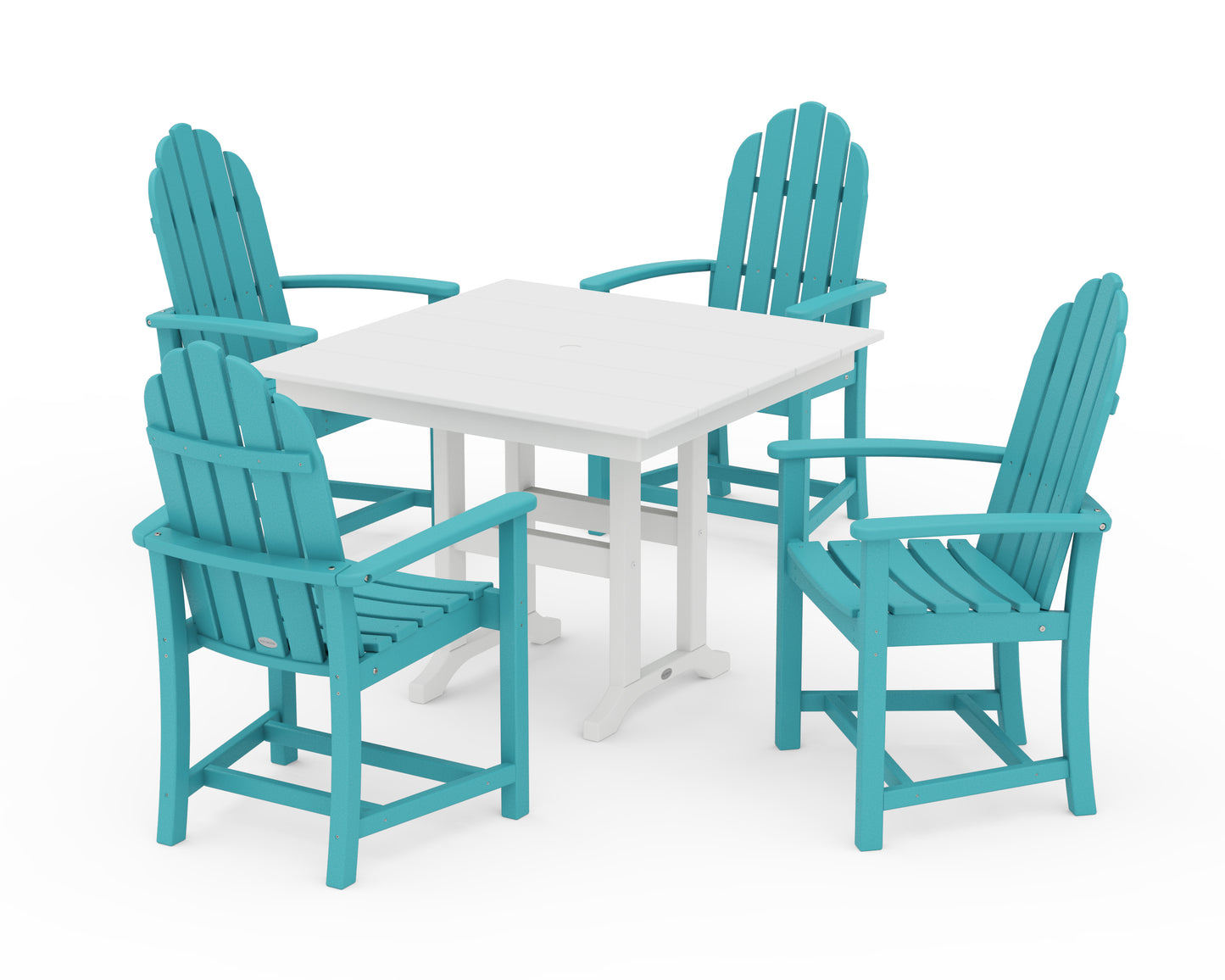 Classic Adirondack 5-Piece Farmhouse Dining Set