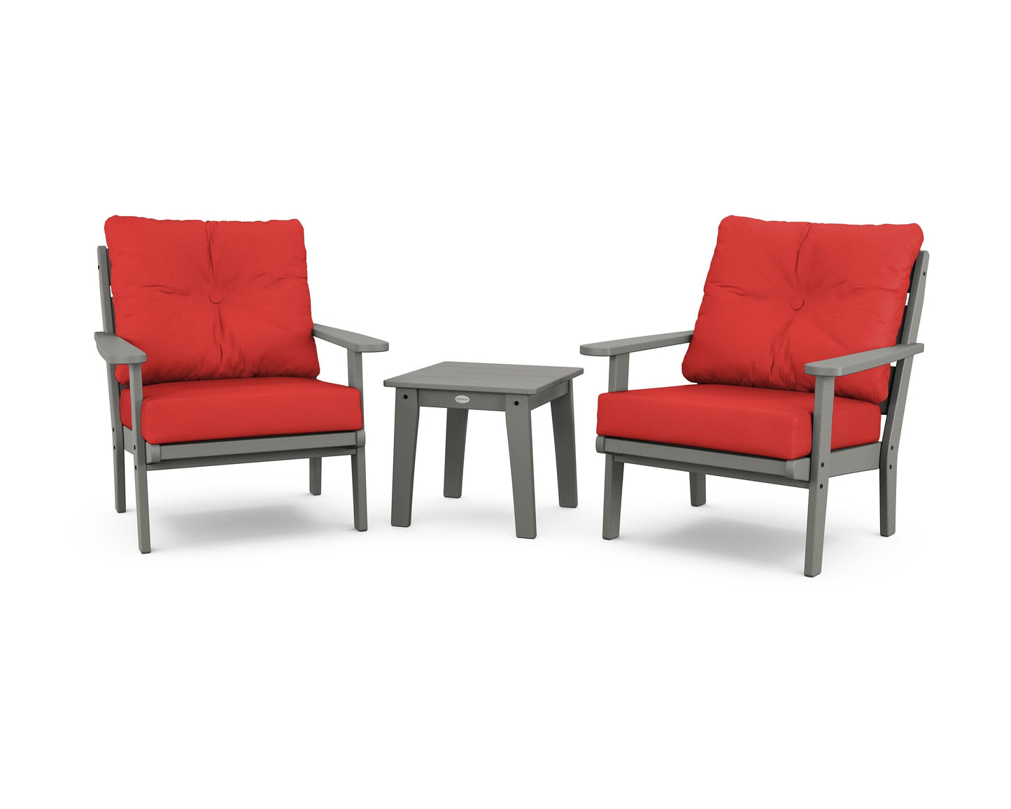 Lakeside 3-Piece Deep Seating Chair Set