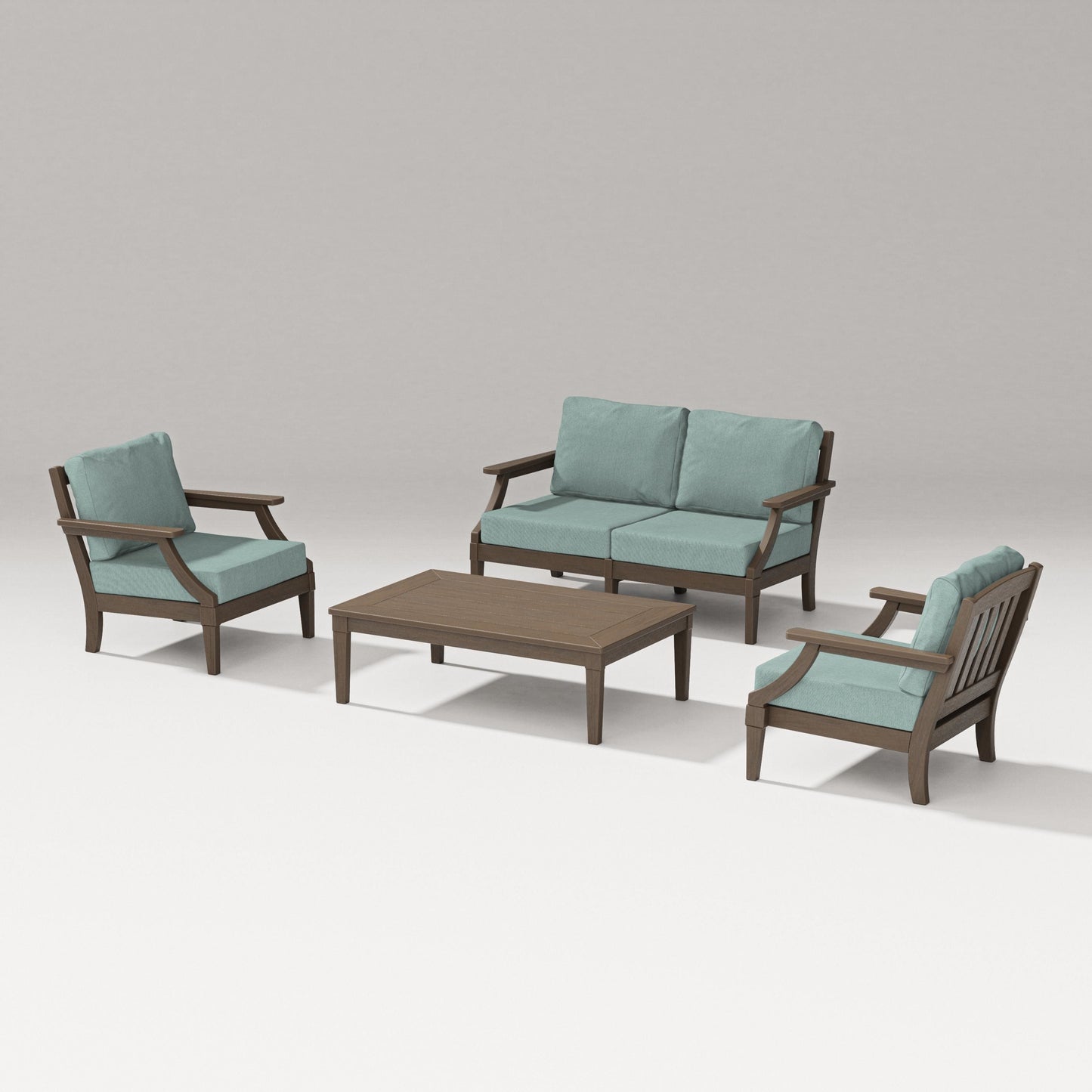 Estate Lounge 4-Piece Loveseat Set