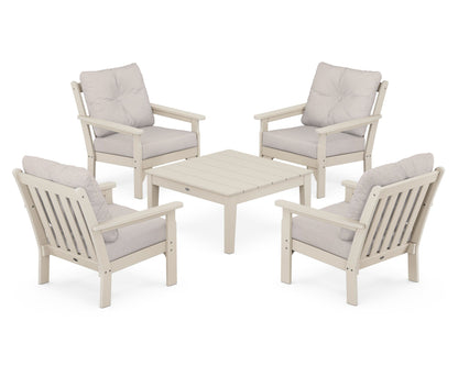 Vineyard 5-Piece Deep Seating Conversation Set