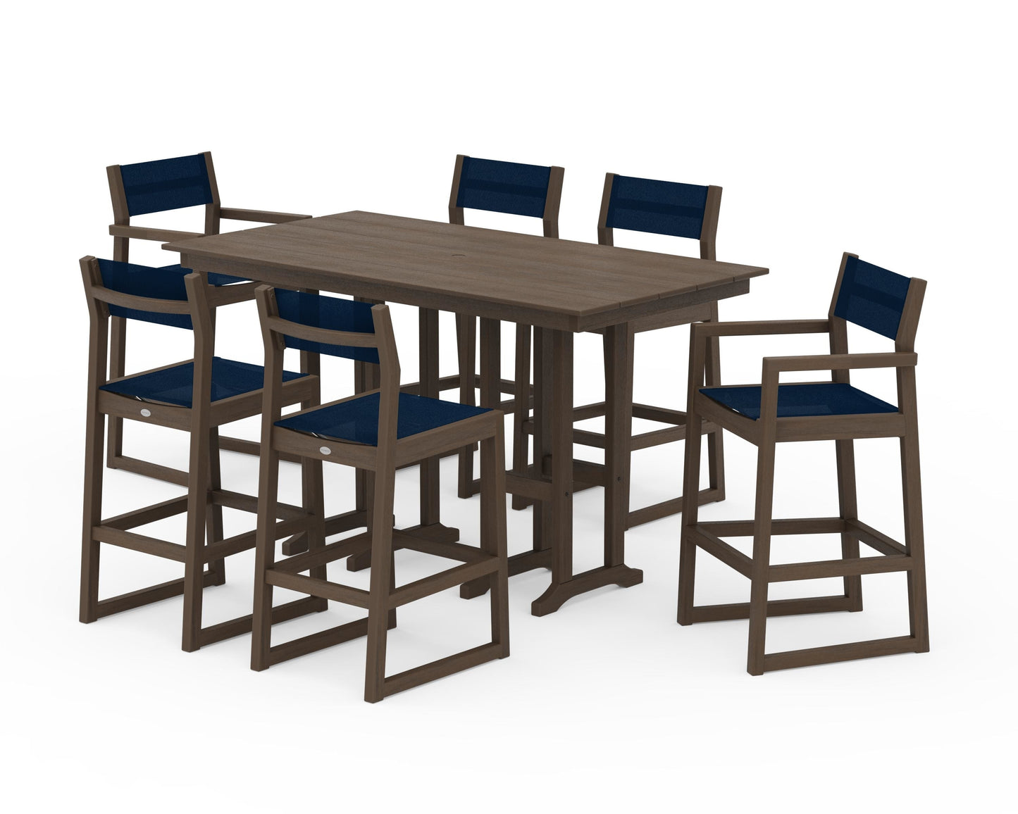 EDGE Sling 7-Piece Farmhouse Bar Set