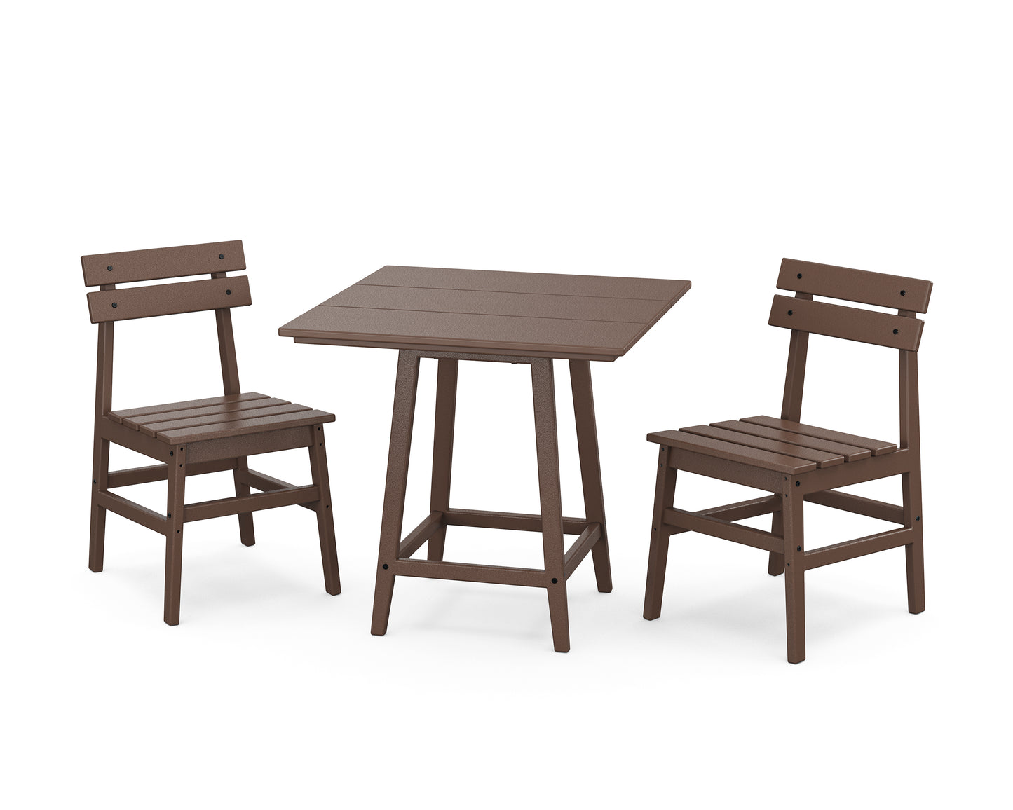 Modern Studio Plaza Chair 3-Piece Bistro Dining Set