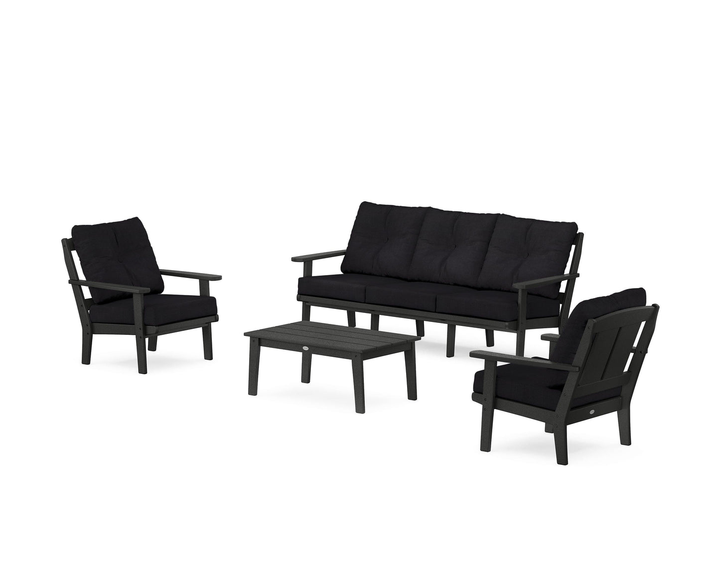 Mission 4-Piece Deep Seating Set with Sofa