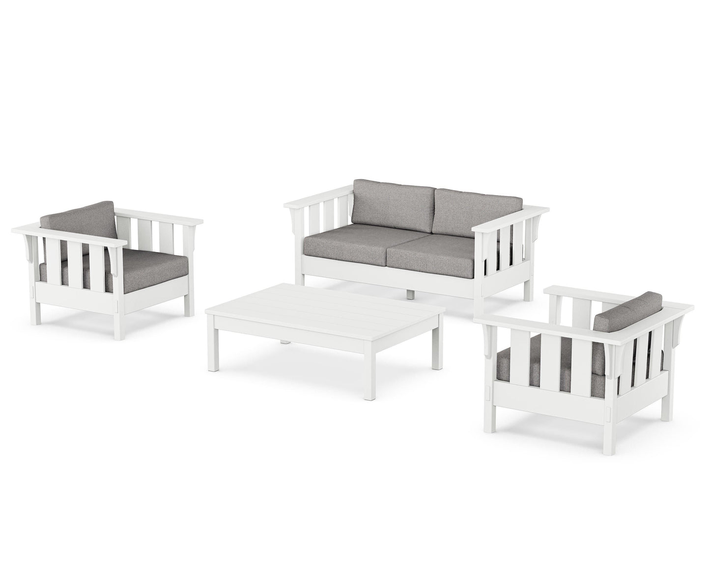 Acadia 4-Piece Deep Seating Set with Loveseat