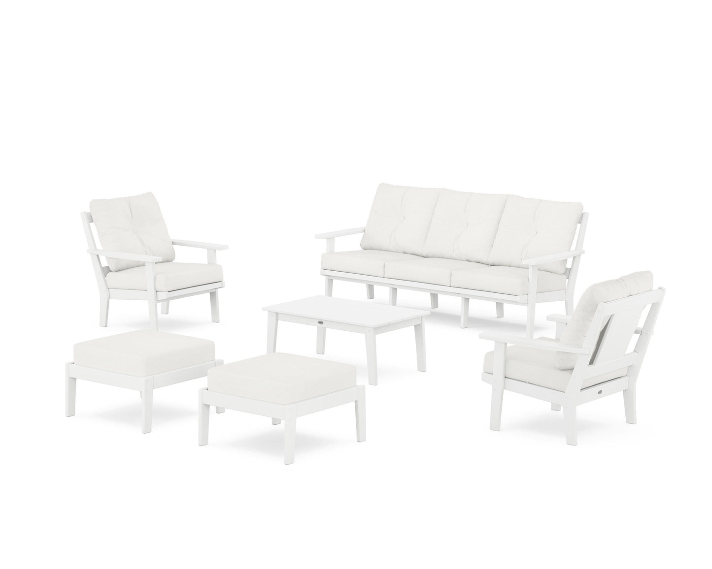 Prairie 6-Piece Lounge Sofa Set