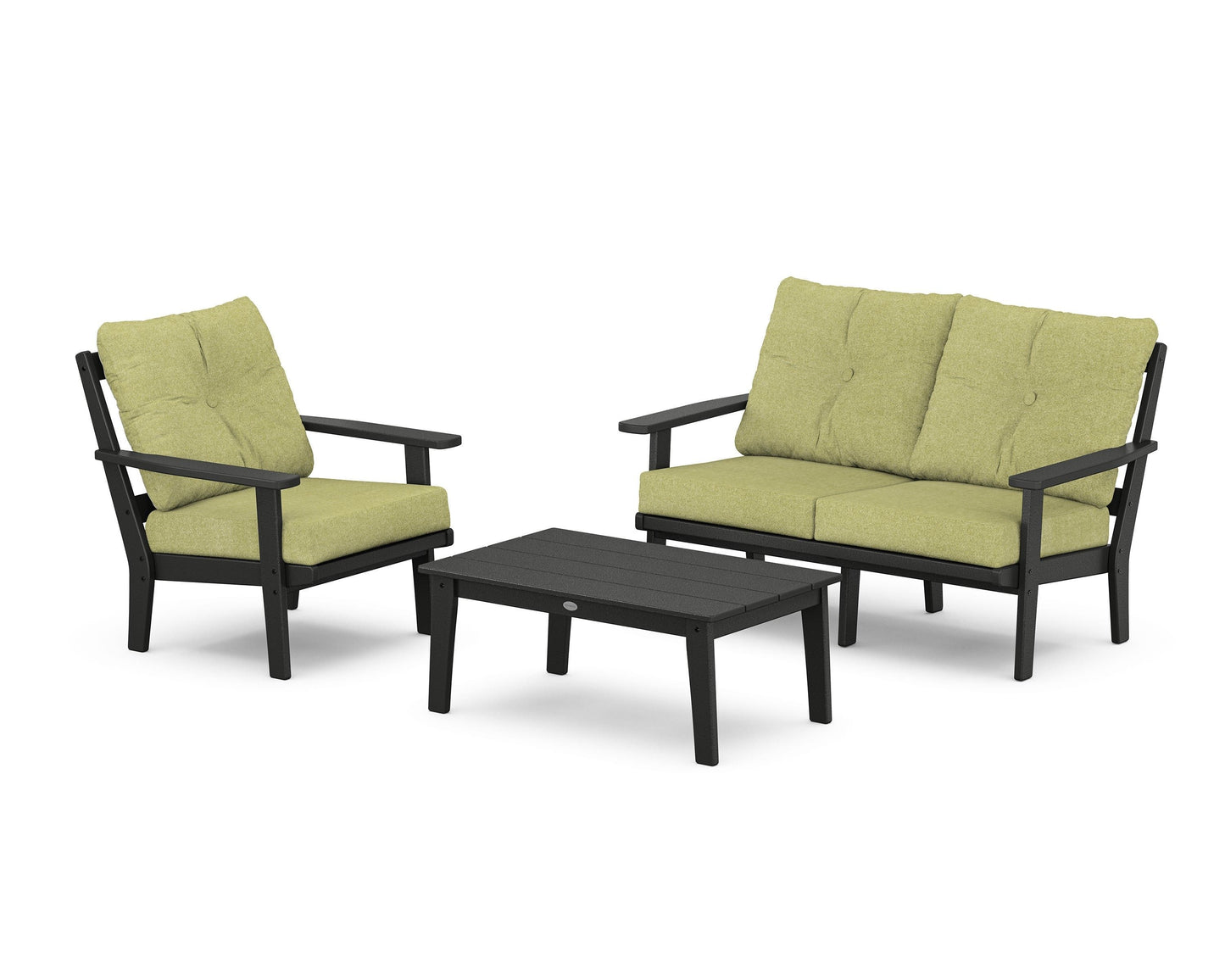 Prairie 3-Piece Deep Seating Set with Loveseat