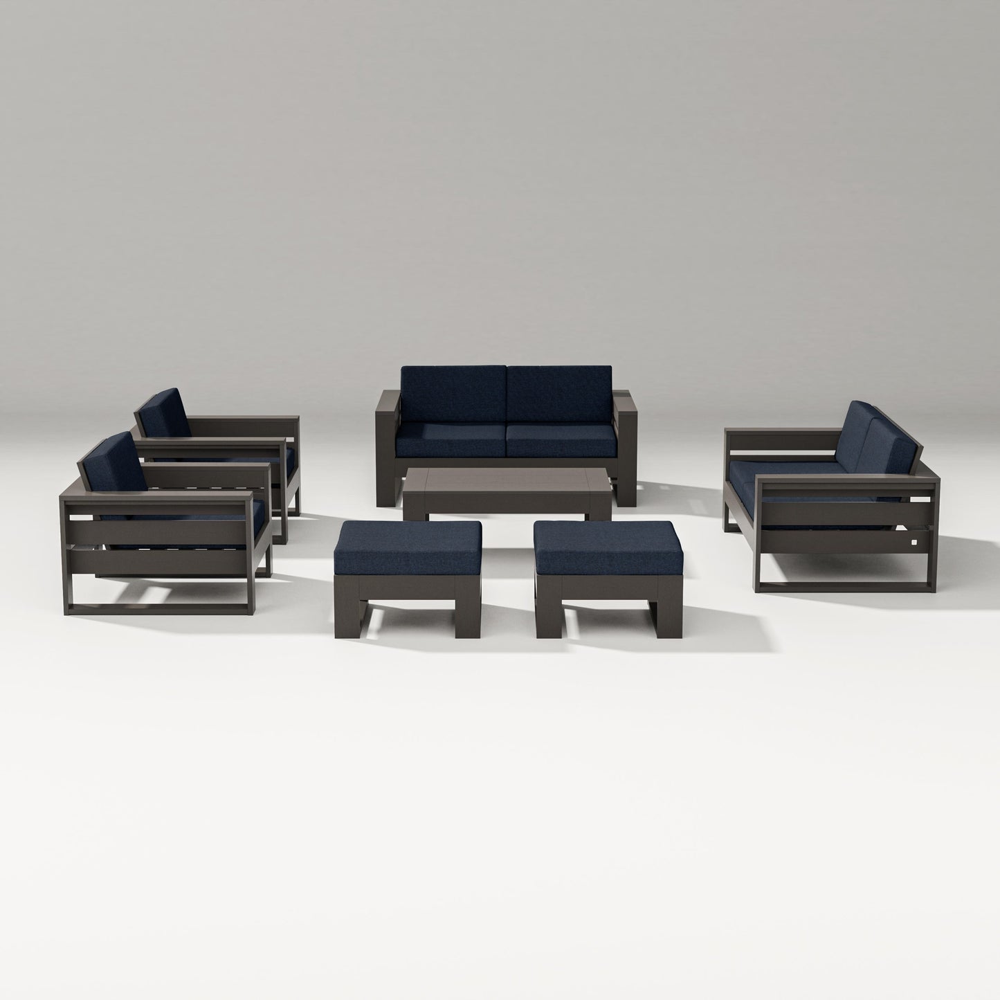 Latitude 7-Piece Lounge Loveseat Set
