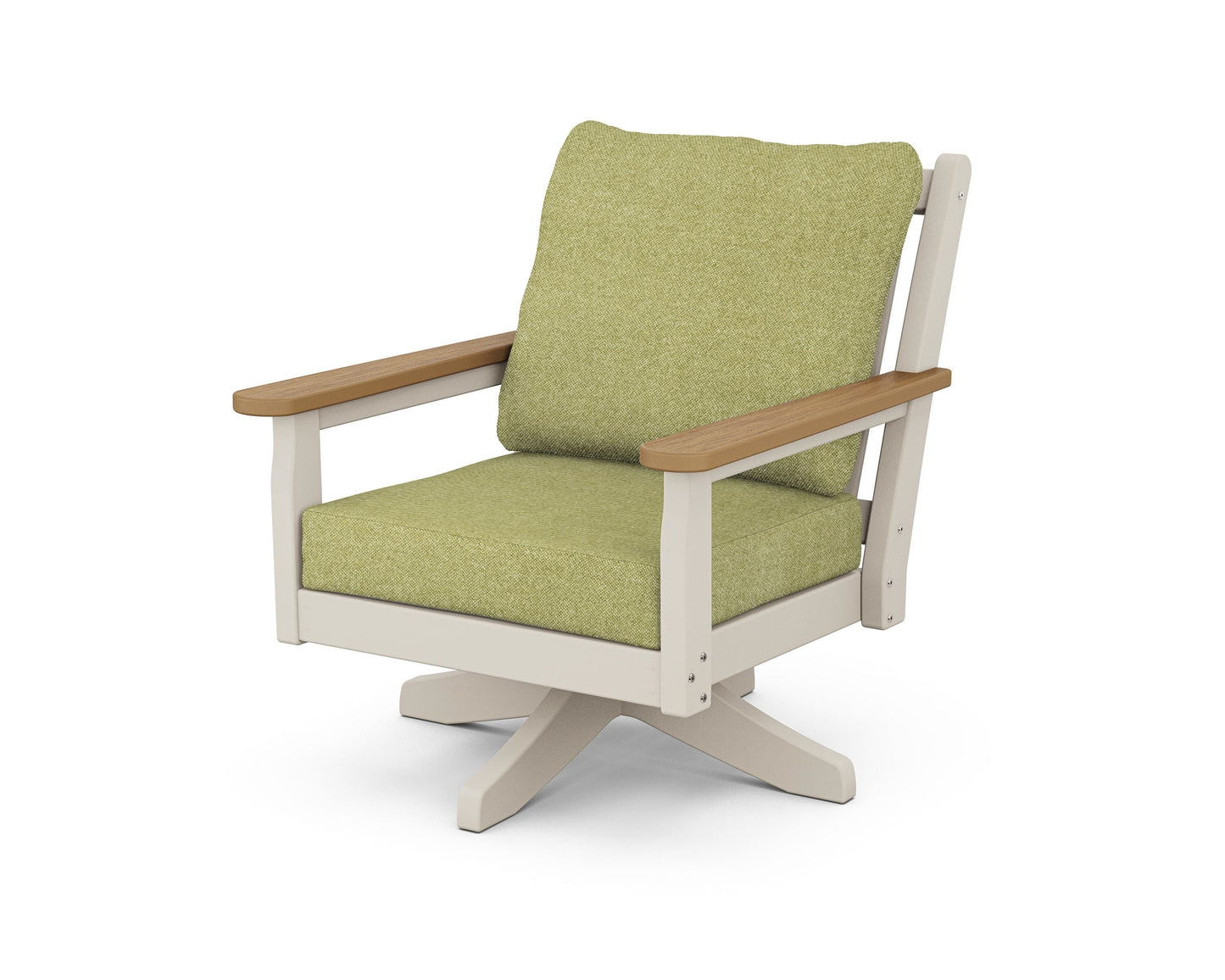 Chippendale Deep Seating Swivel Chair
