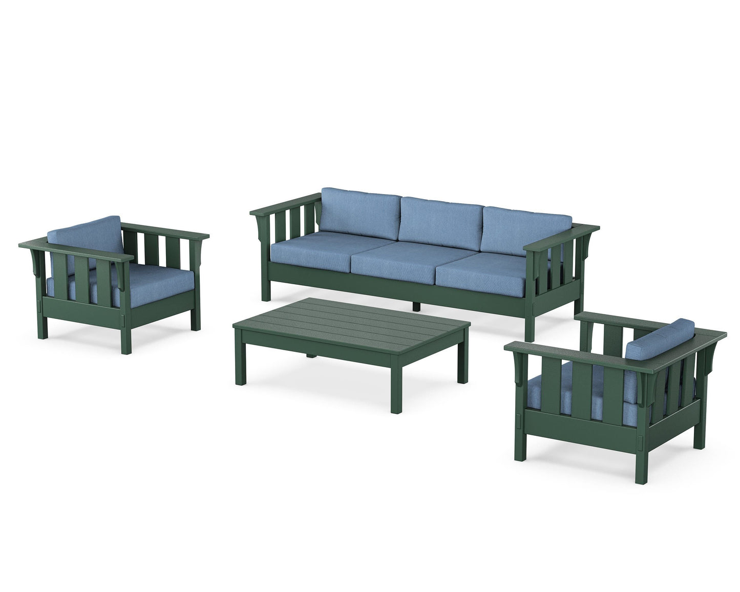 Acadia 4-Piece Deep Seating Set with Sofa