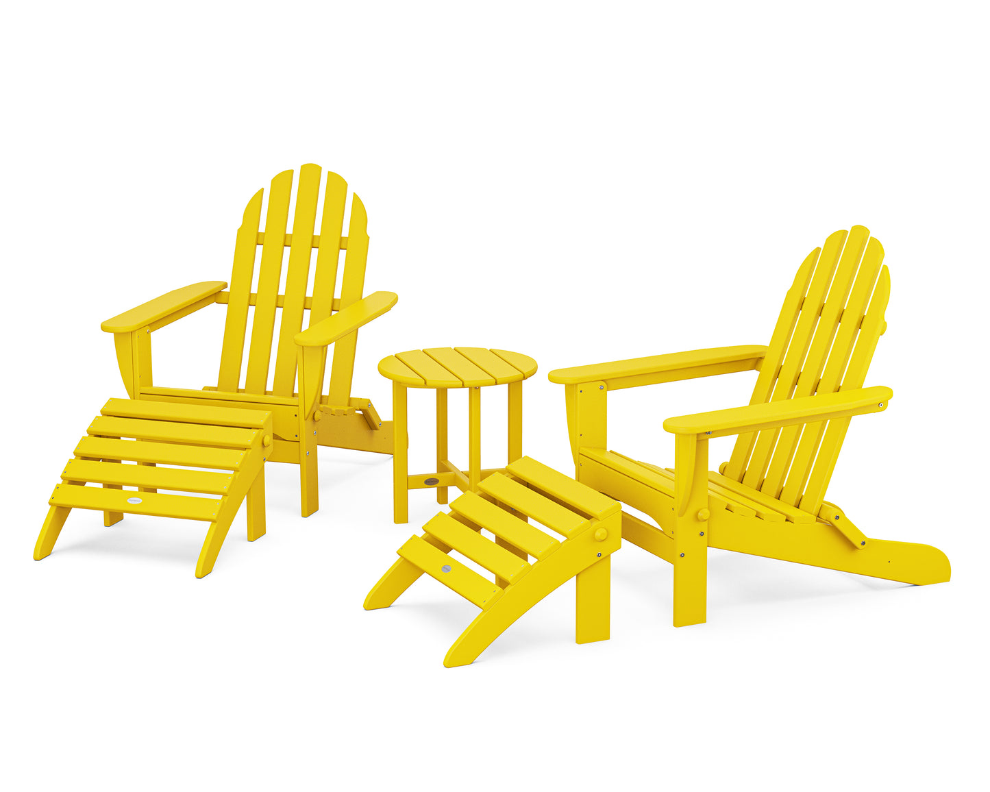 Classic Adirondack 5-Piece Casual Set