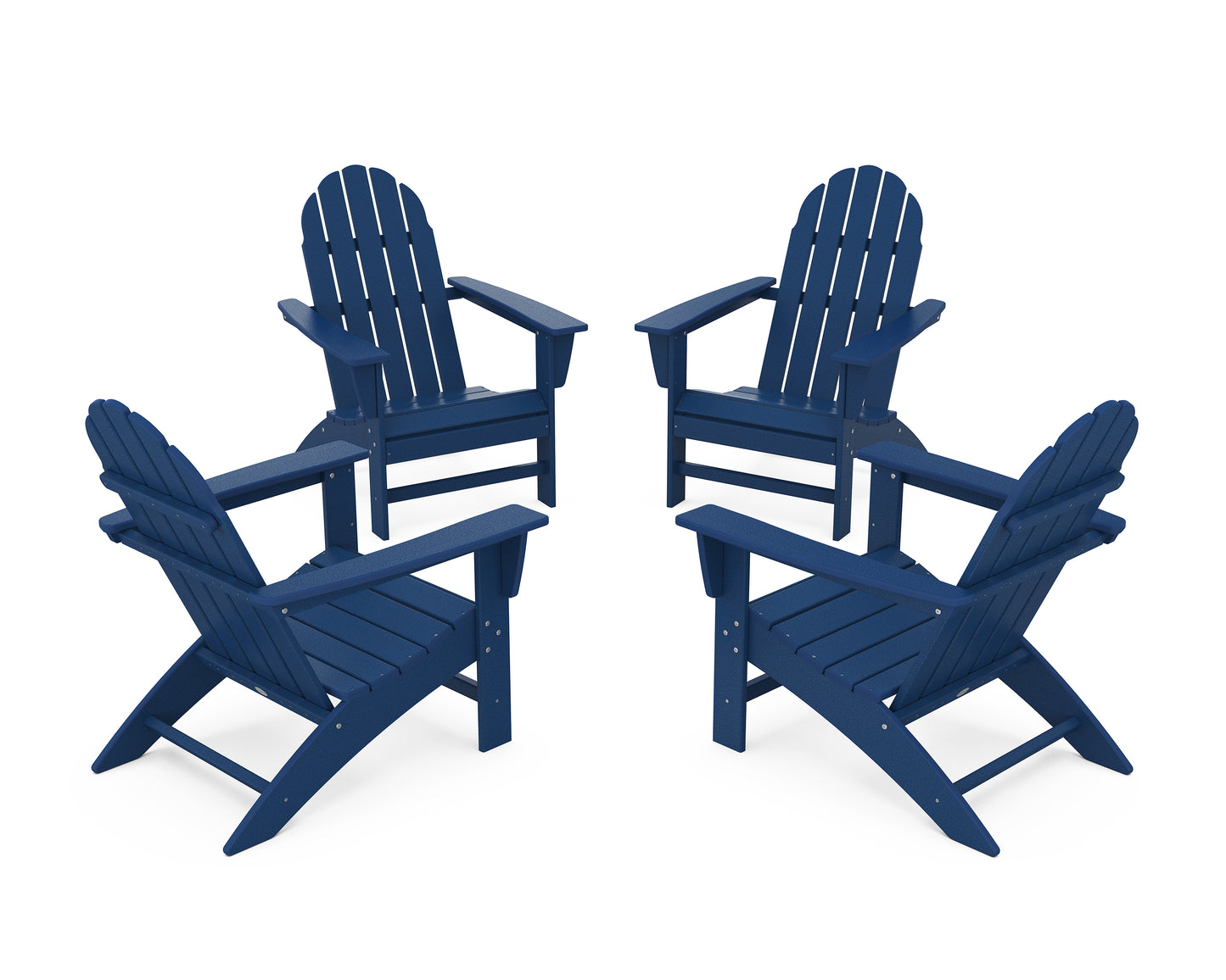 Vineyard 4-Piece Adirondack Conversation Set