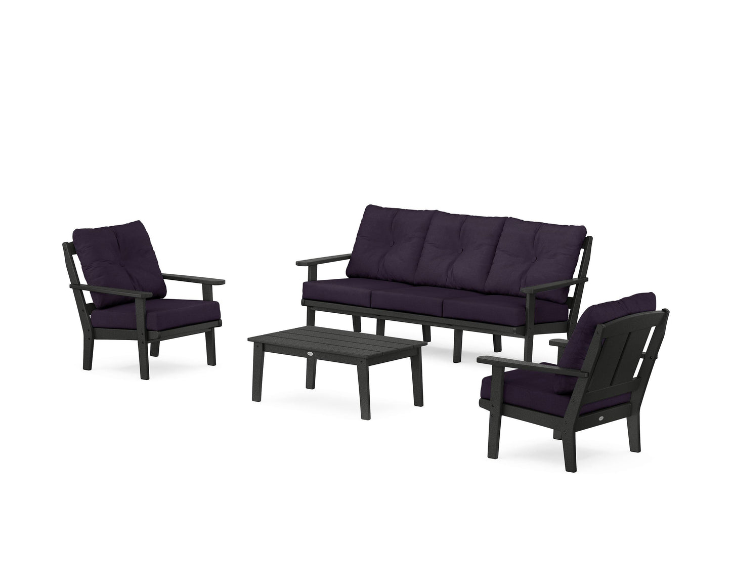 Mission 4-Piece Deep Seating Set with Sofa