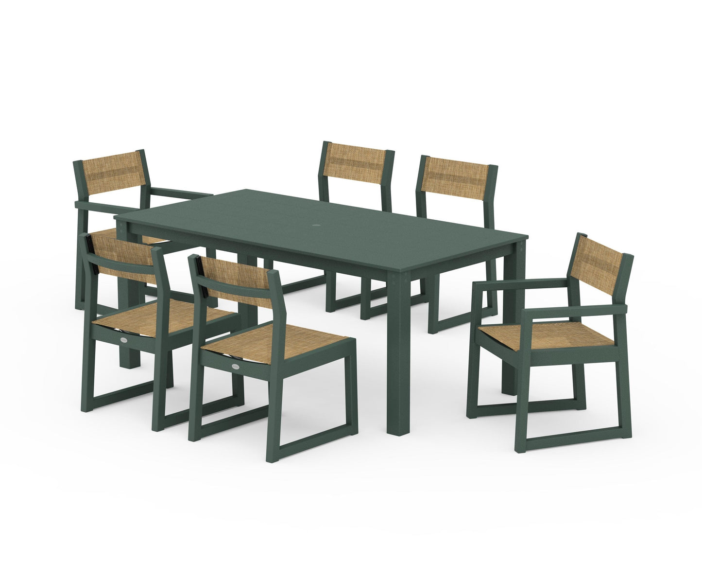 EDGE Sling 7-Piece Parsons Dining Set