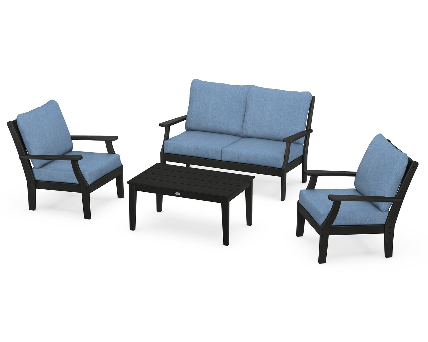 Braxton 4-Piece Deep Seating Chair Set