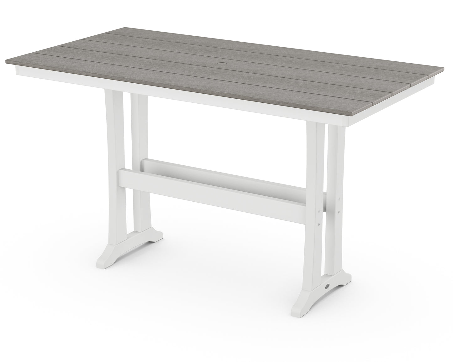 Farmhouse Trestle 37" x 72" Bar Table