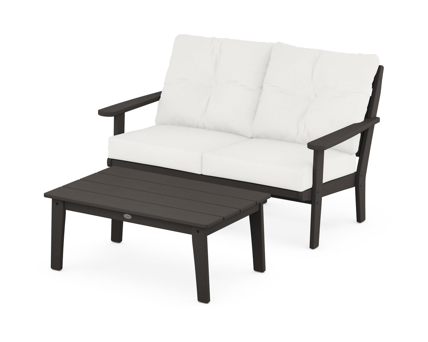 Lakeside 2-Piece Lounge Loveseat Set