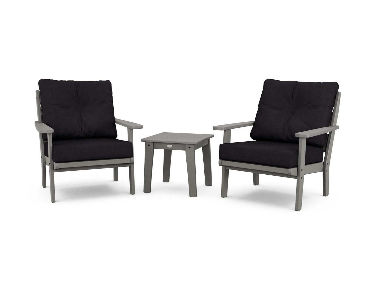 Lakeside 3-Piece Deep Seating Chair Set