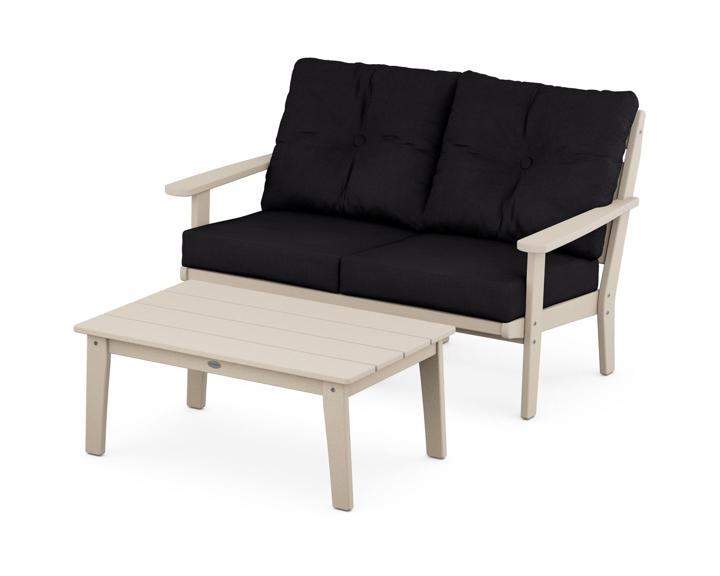 Lakeside 2-Piece Lounge Loveseat Set