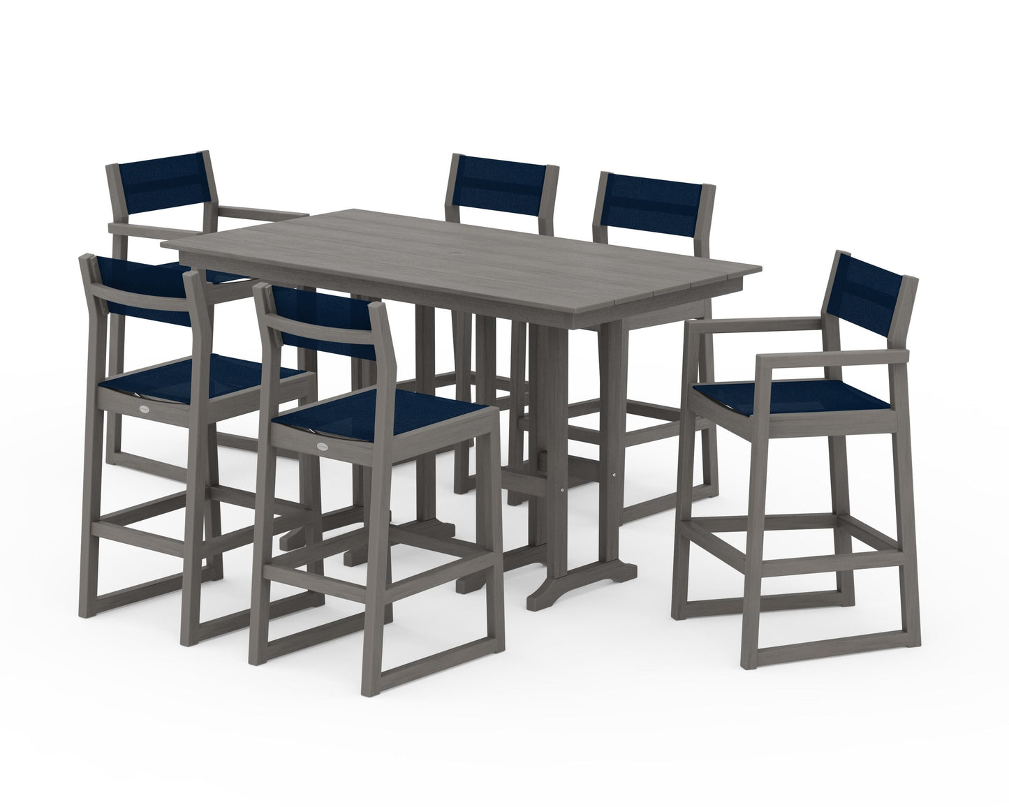 EDGE Sling 7-Piece Farmhouse Bar Set
