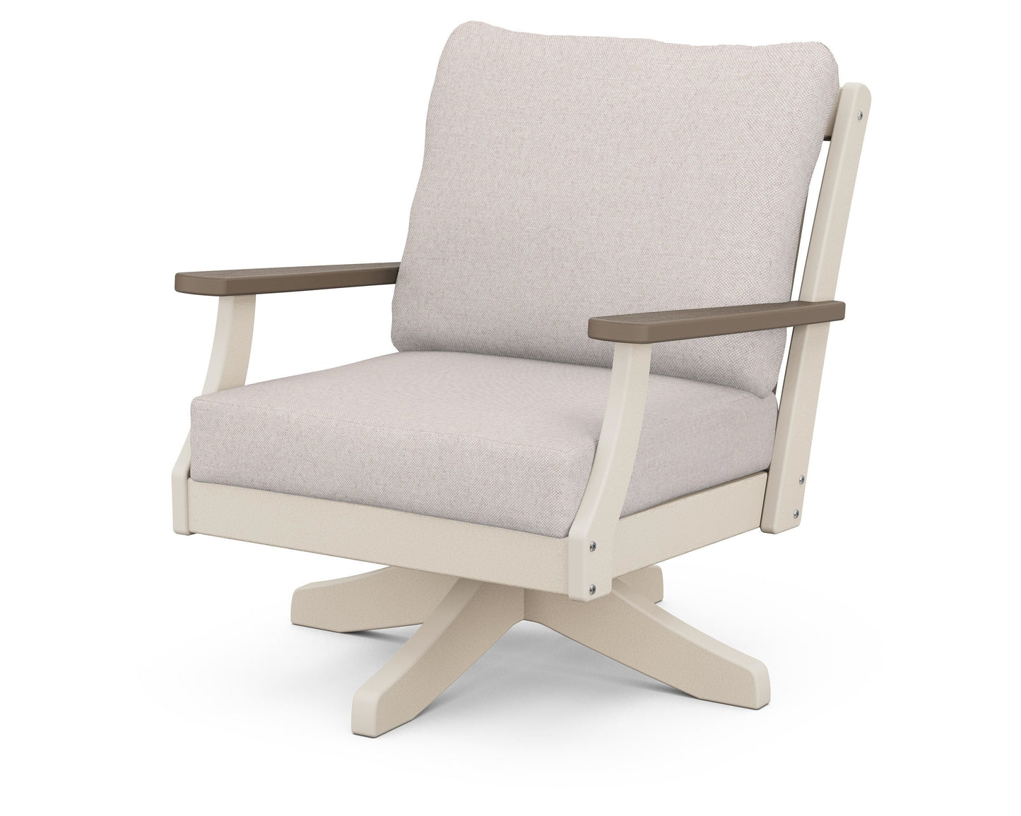 Braxton Deep Seating Swivel Chair