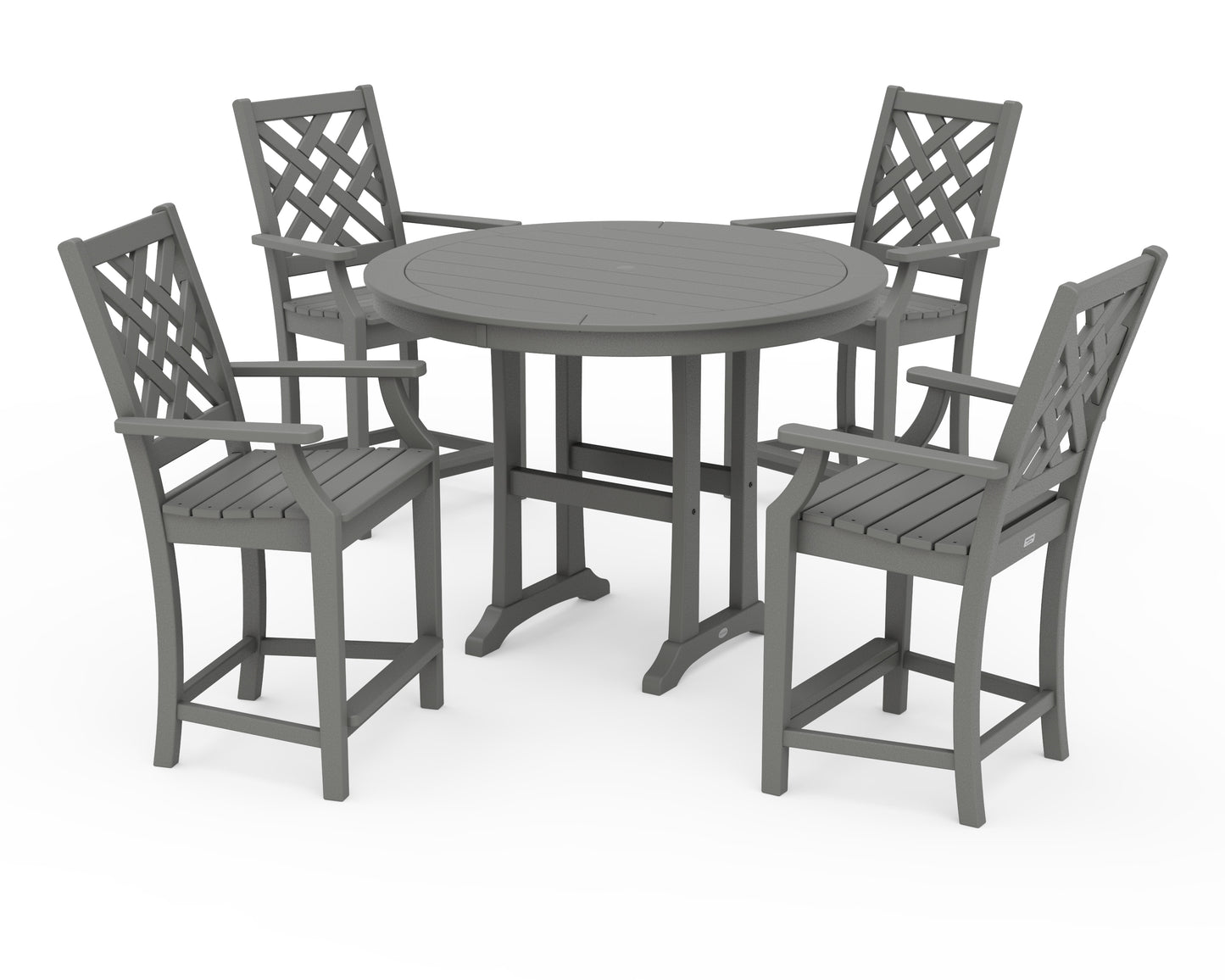 Wovendale 5-Piece Round Counter Set