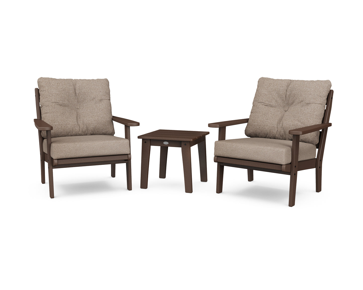Lakeside 3-Piece Deep Seating Chair Set