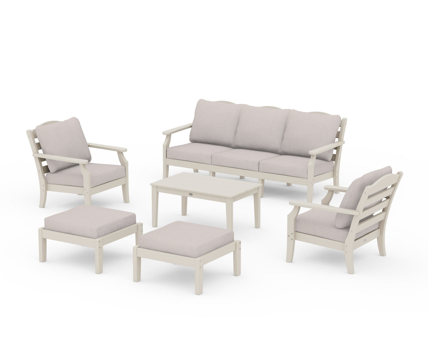 Savannah 6-Piece Lounge Sofa Set