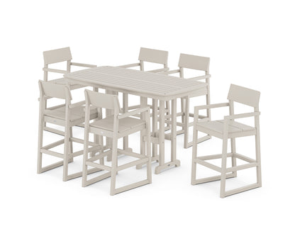 EDGE Arm Chair 7-Piece Bar Set
