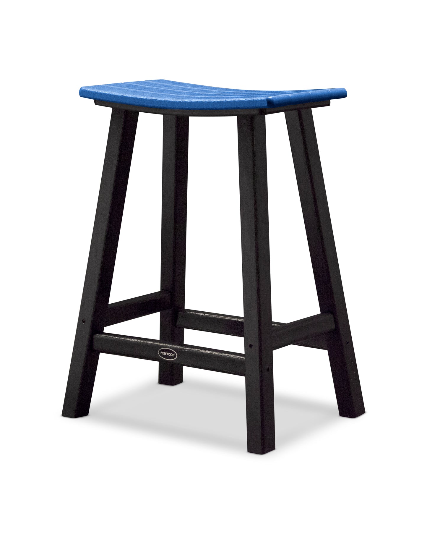 Contempo 24" Saddle Counter Stool