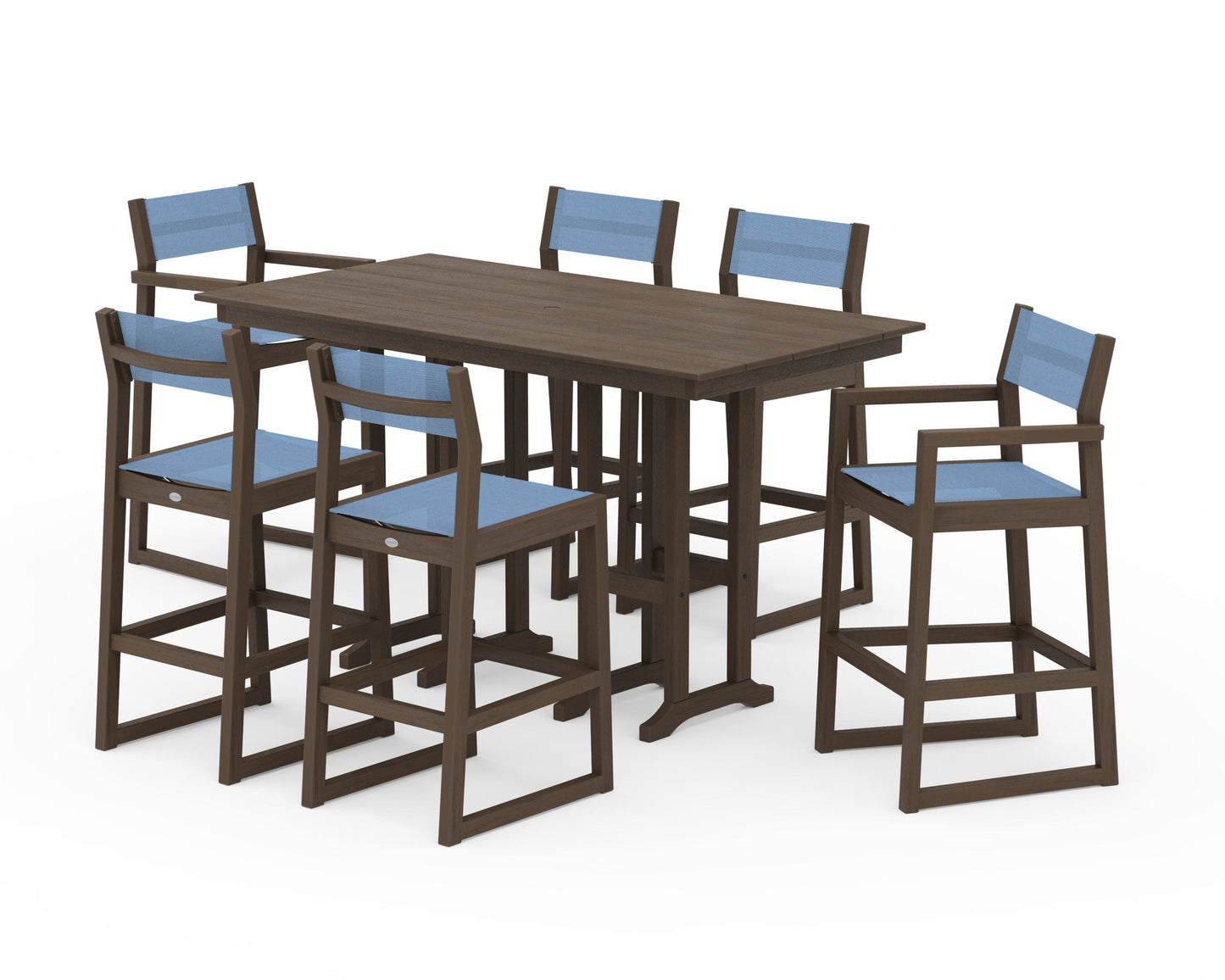 EDGE Sling 7-Piece Farmhouse Bar Set