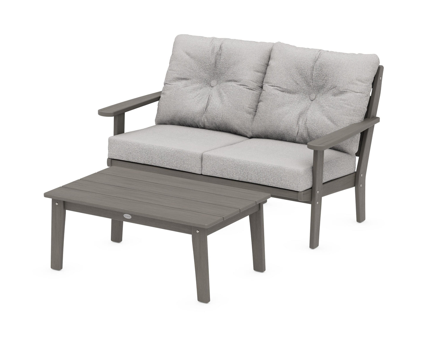 Lakeside 2-Piece Lounge Loveseat Set