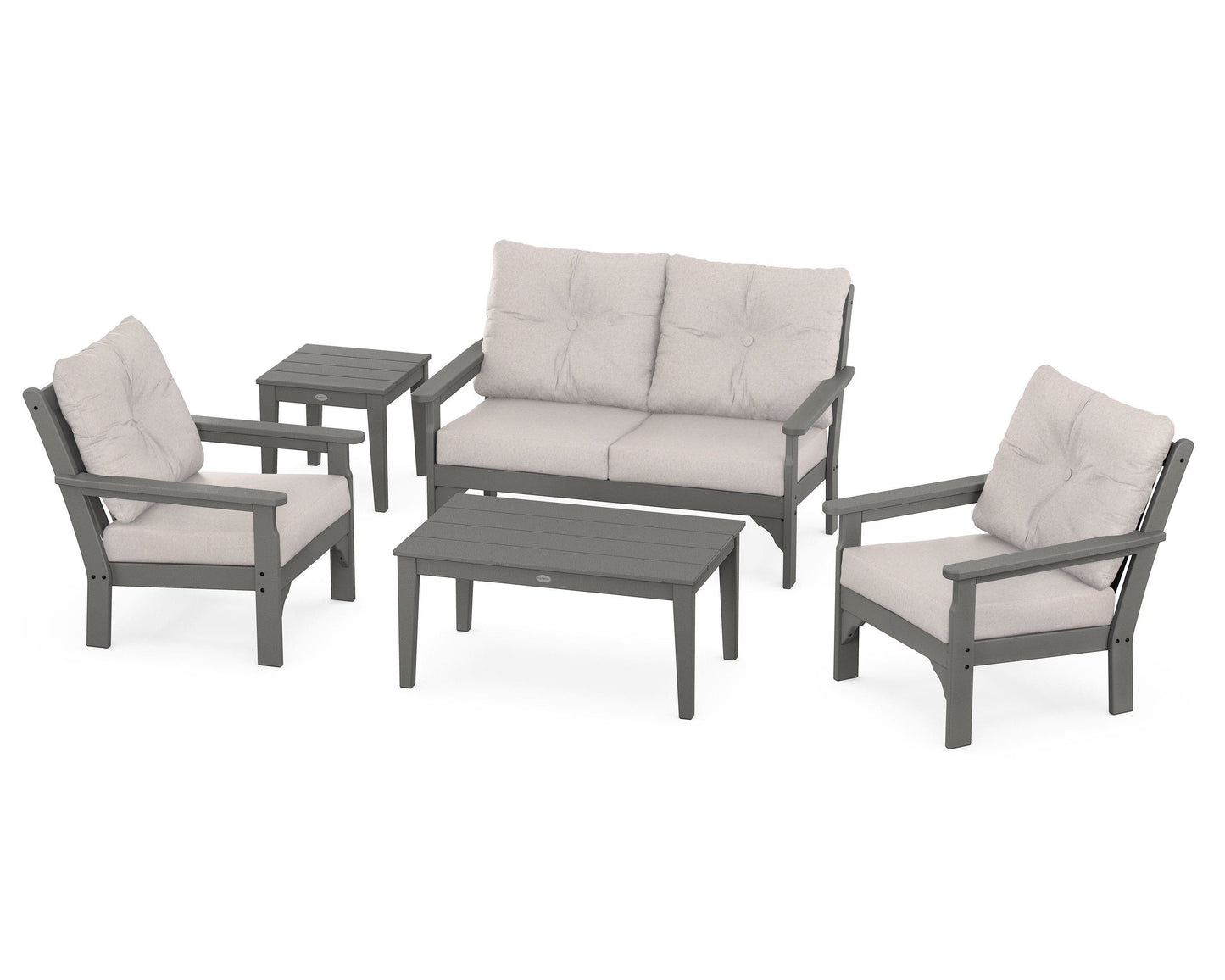 Vineyard 5-Piece Deep Seating Set