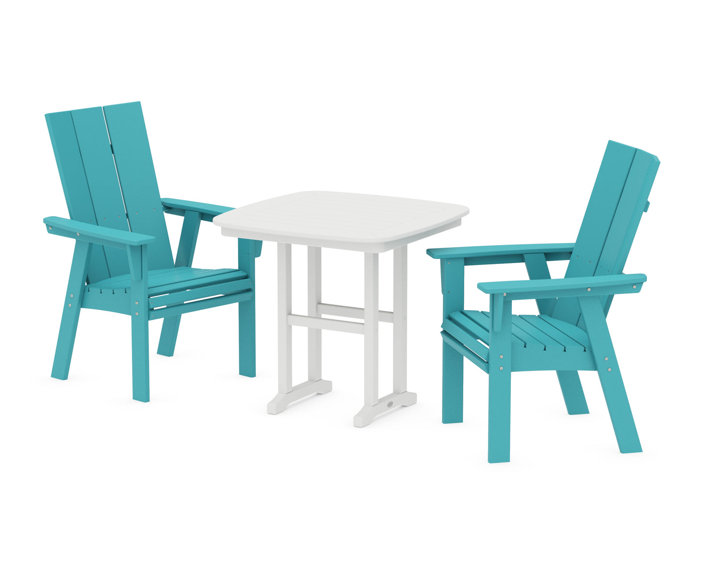 Modern Adirondack 3-Piece Dining Set