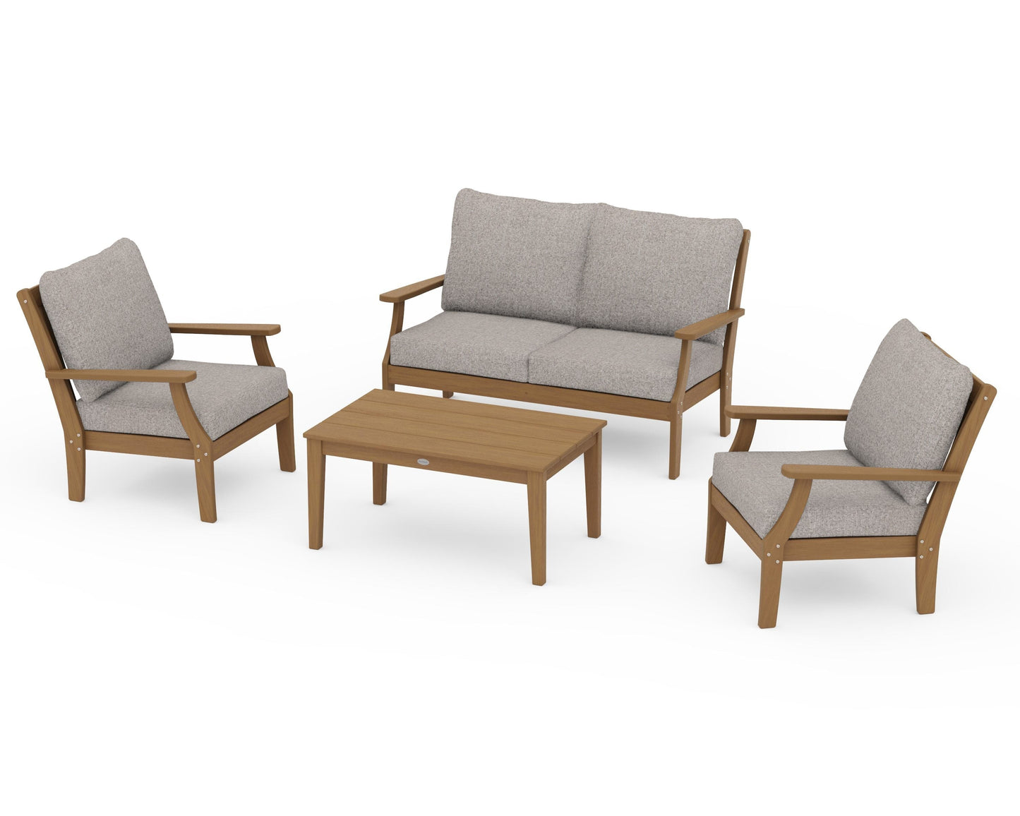 Braxton 4-Piece Deep Seating Chair Set