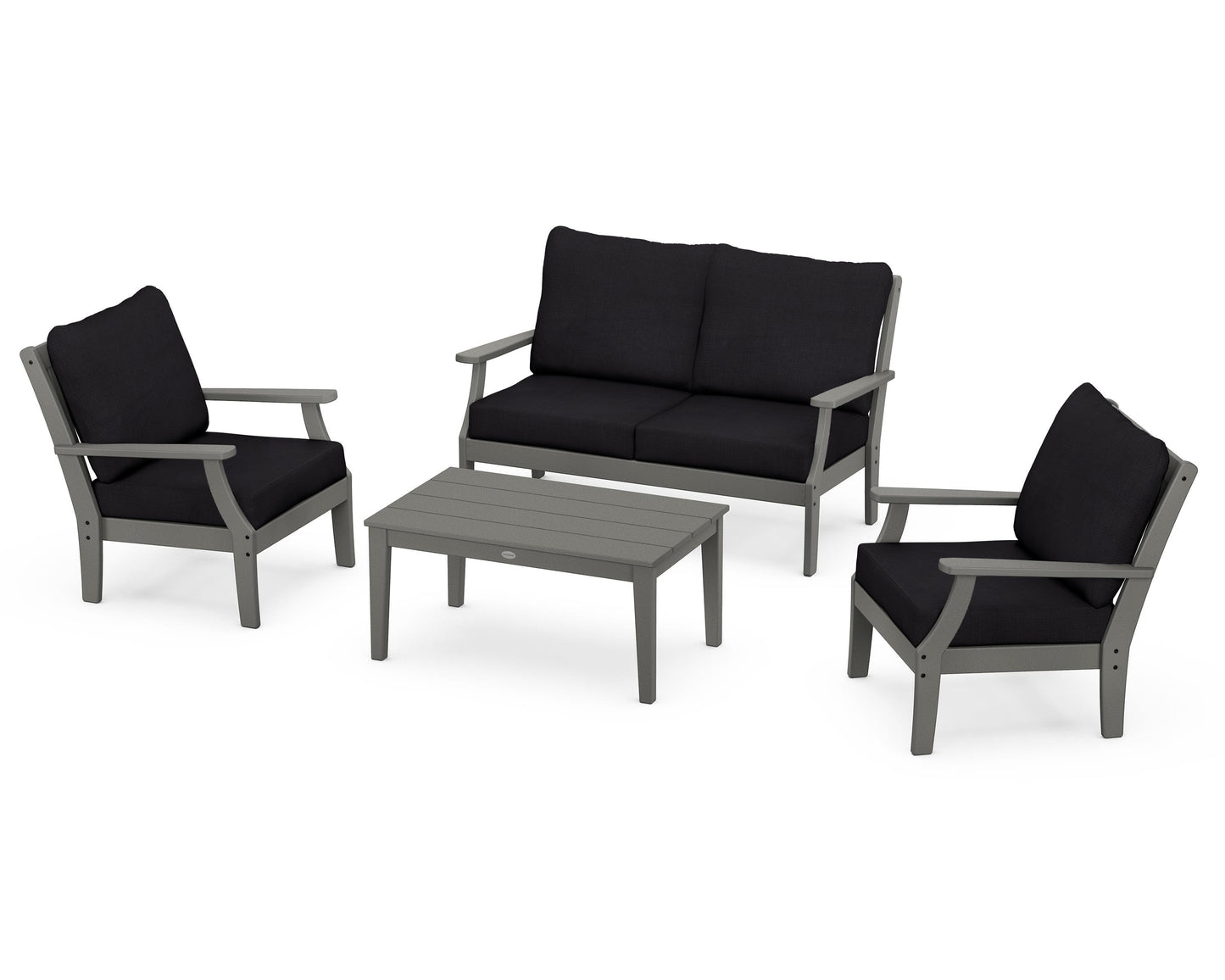 Braxton 4-Piece Deep Seating Chair Set