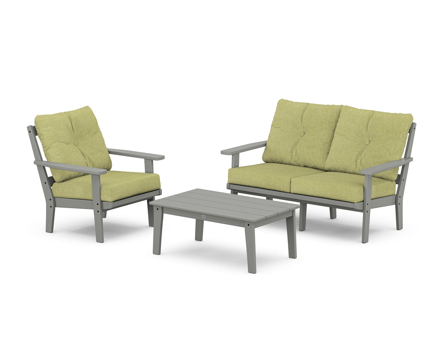 Prairie 3-Piece Deep Seating Set with Loveseat