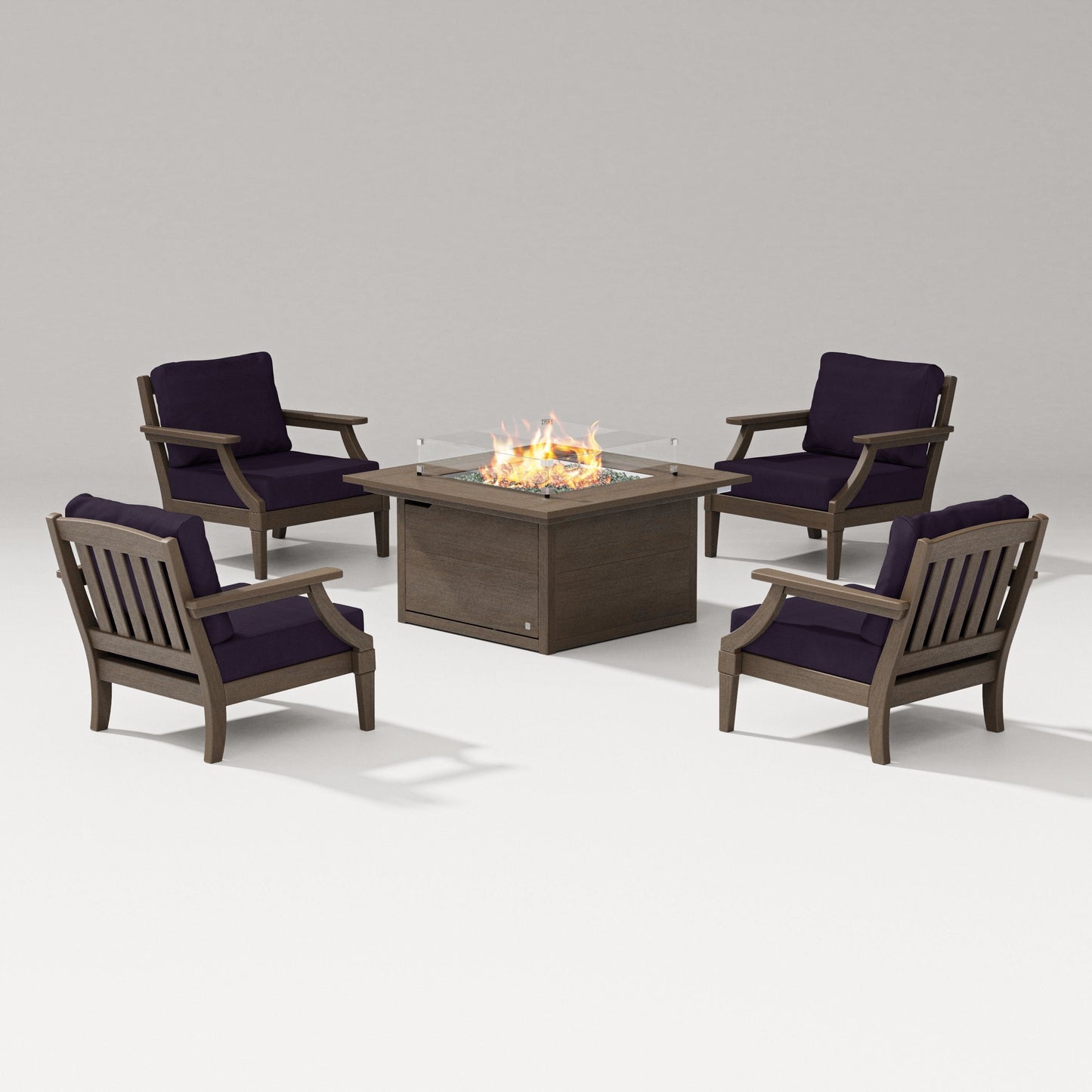 Estate 5-Piece Lounge Fire Table Set