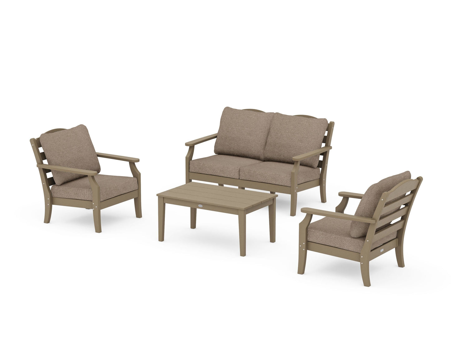 Savannah 4-Piece Deep Seating Set with Loveseat