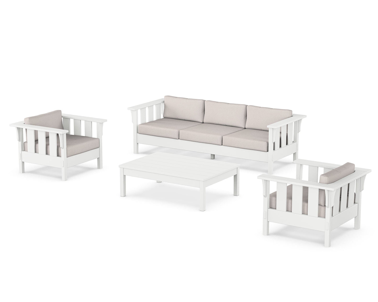 Acadia 4-Piece Deep Seating Set with Sofa