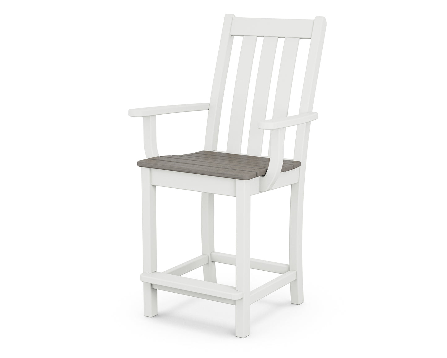 Vineyard Counter Arm Chair