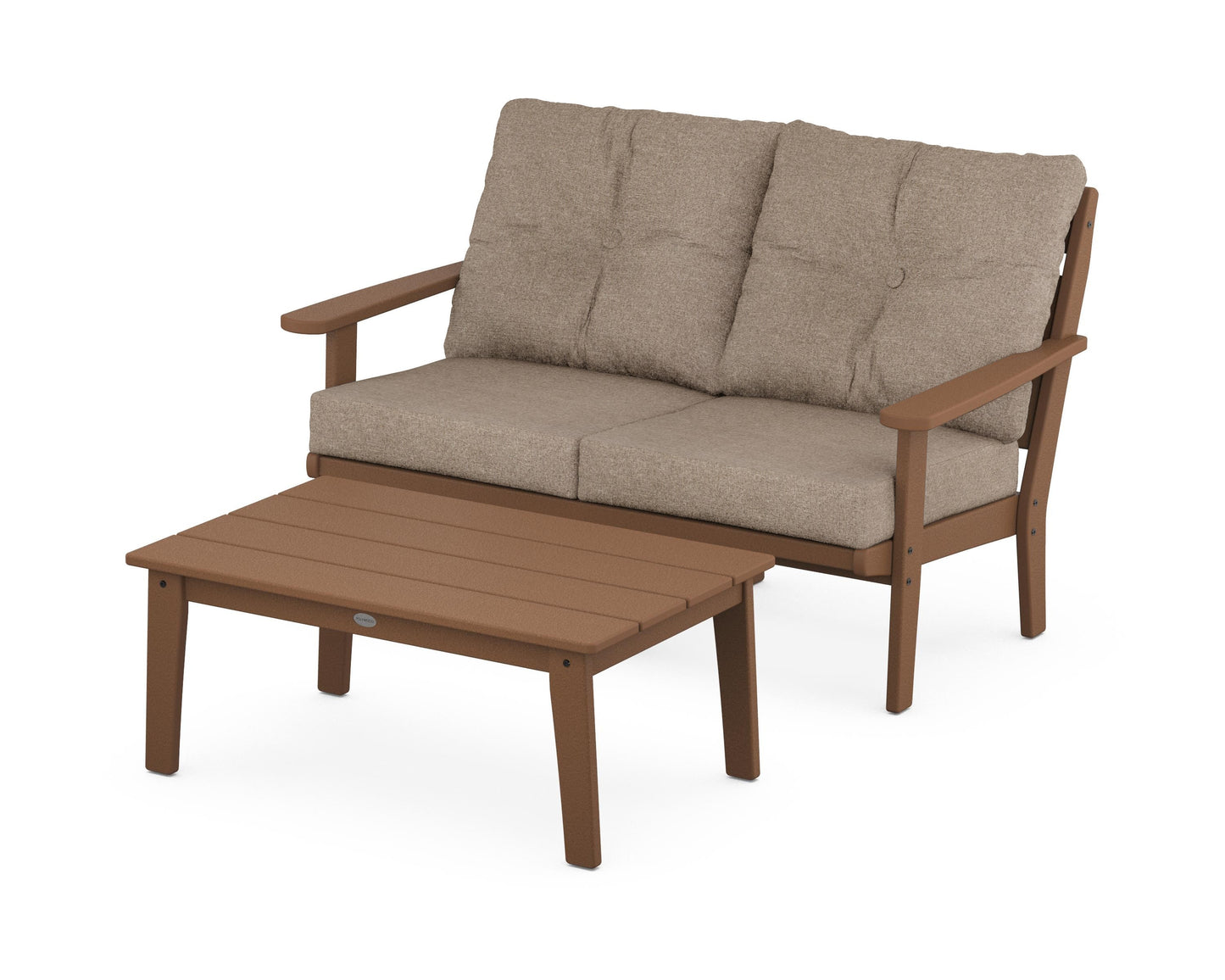 Lakeside 2-Piece Lounge Loveseat Set