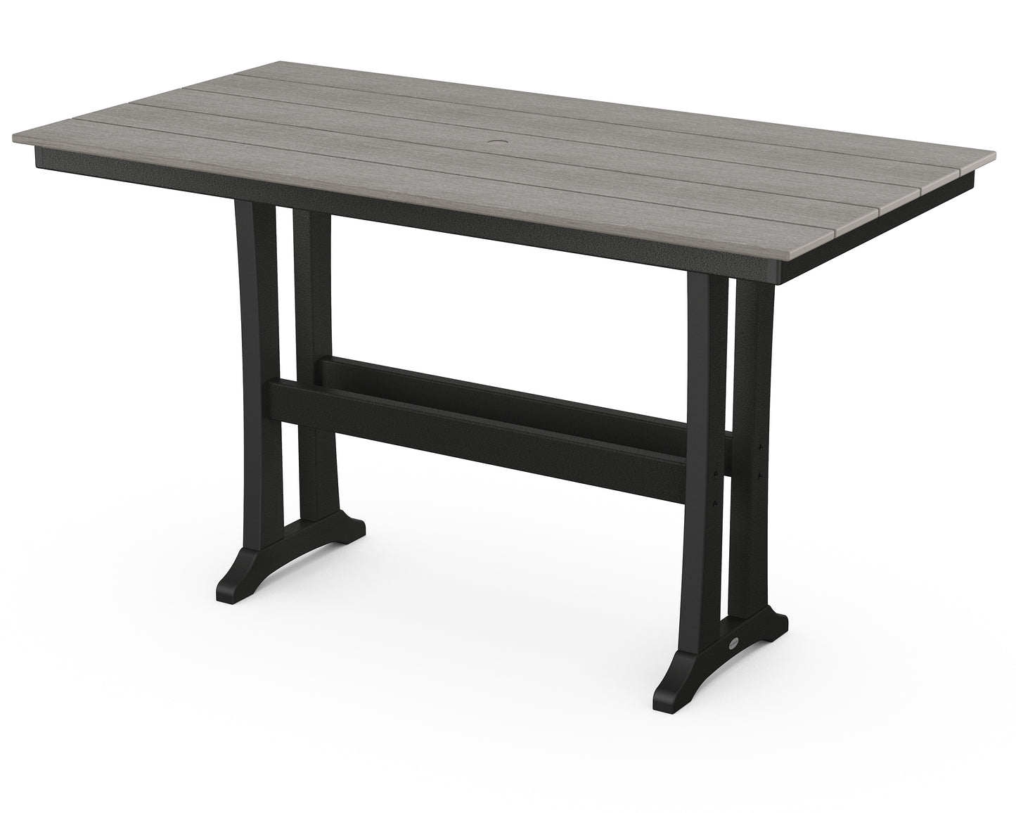 Farmhouse Trestle 37" x 72" Bar Table