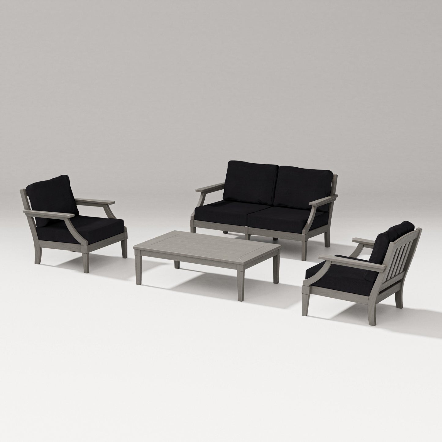 Estate Lounge 4-Piece Loveseat Set