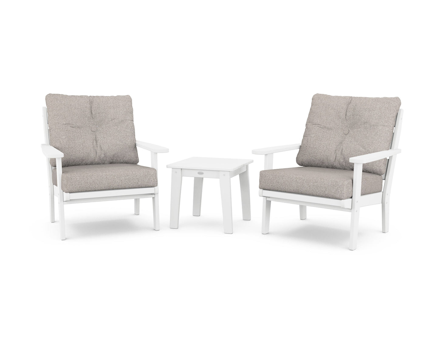 Lakeside 3-Piece Deep Seating Chair Set