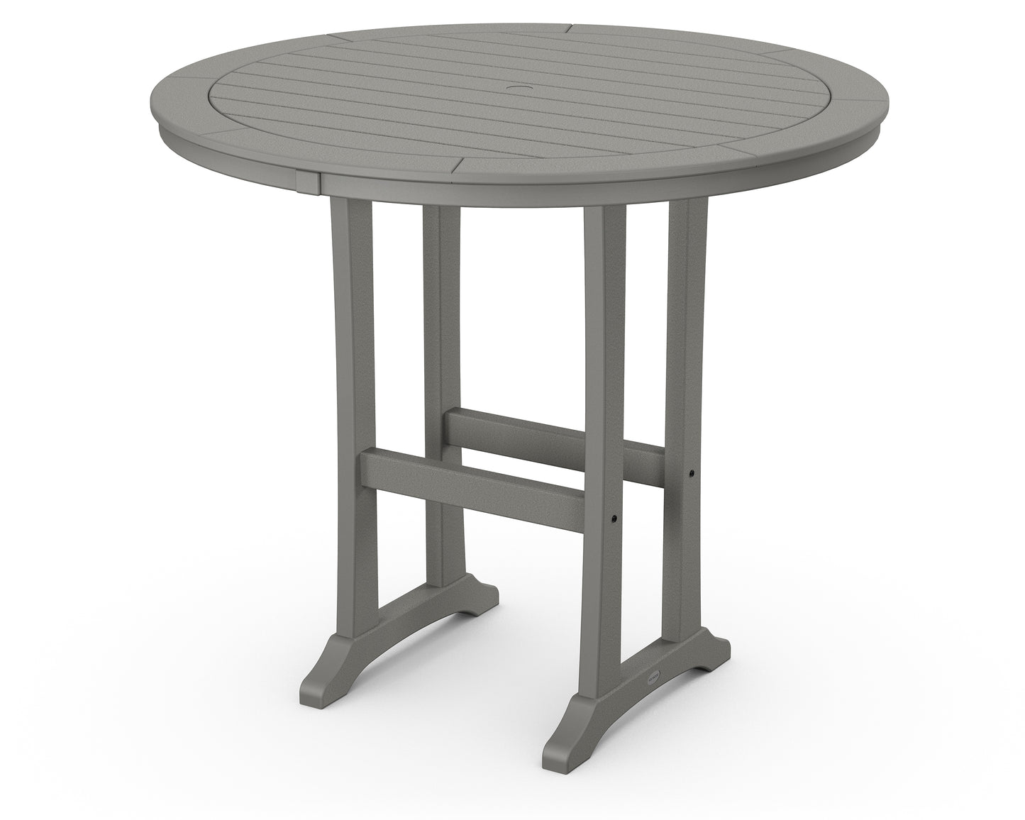 Nautical Trestle 48" Round Bar Table