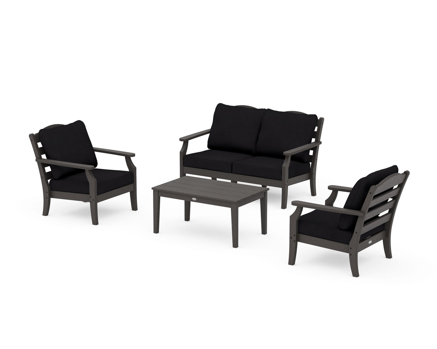Savannah 4-Piece Deep Seating Set with Loveseat
